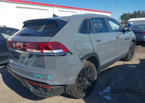 2024 Volkswagen Atlas Cross Sport 2.0T Se W/Technology из США, поврежденный, VIN 1V2KE2CA0RC215057